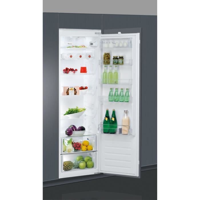 WHIRLPOOL ARG180701 - Réfrigérateur encastrable, 177,6 cm, 314 L, Blanc, , Charnieres glissieres, Froid brassé, 6eme Sens - Photo n°1