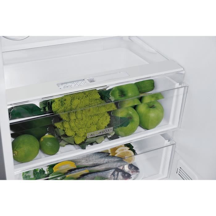 WHIRLPOOL - W7911IW - Réfrigérateur Combiné - 368 L (264 L+104 L)- Total NoFrost - A+ - L59,6cm x H201cm - Blanc - Photo n°5