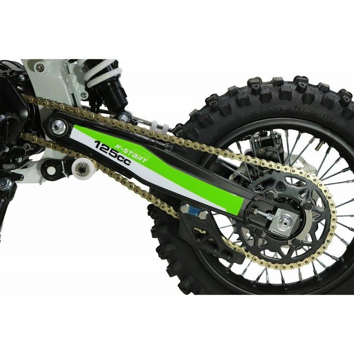 Yokai deluxe 125cc vert 14/12 boite mécanique Dirt Bike - Photo n°7