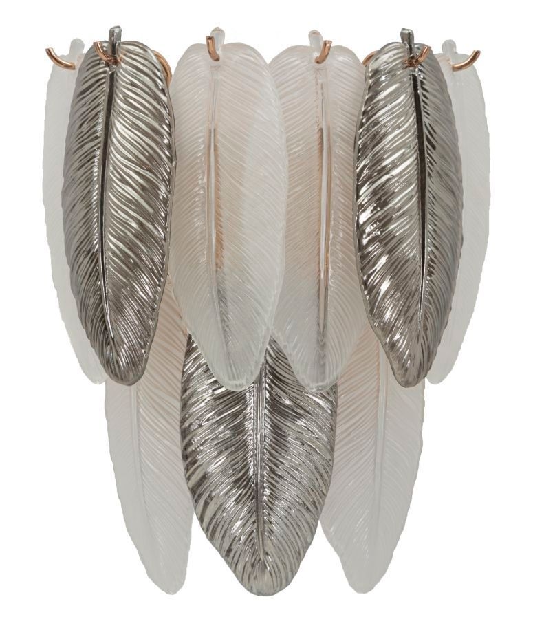 Applique murale feuilles design élégant nature lumineux - Photo n°1