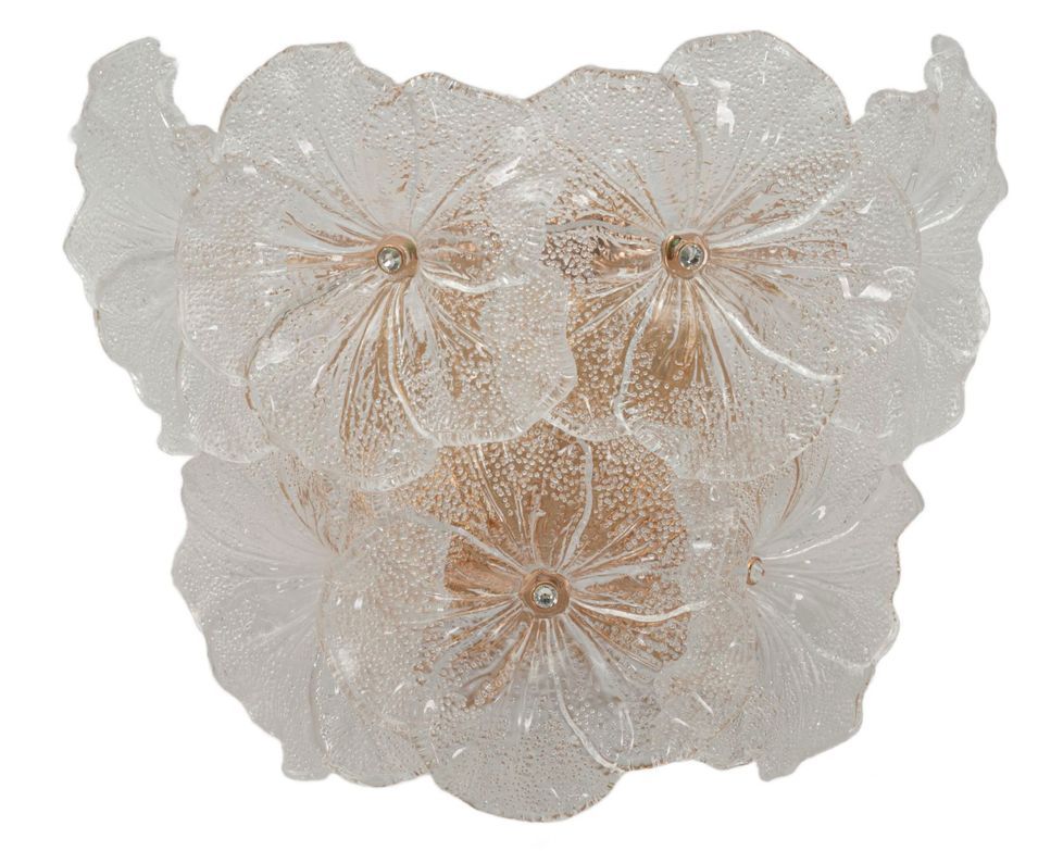 Applique murale Ibiscus design feuilles élégant naturel - Photo n°1