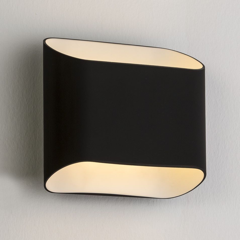 Applique murale verre noir et métal gris Lailou - Photo n°1