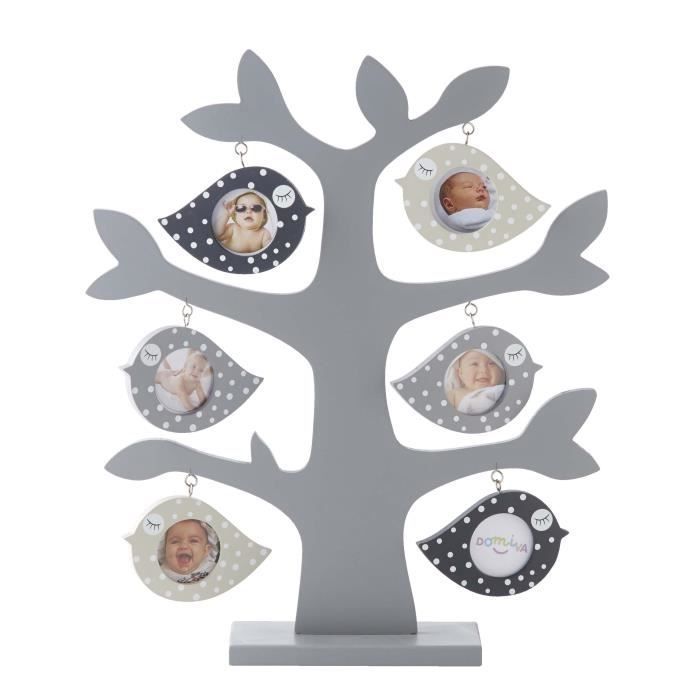 Arbre 6 photos bois gris Oiseaux - Photo n°1