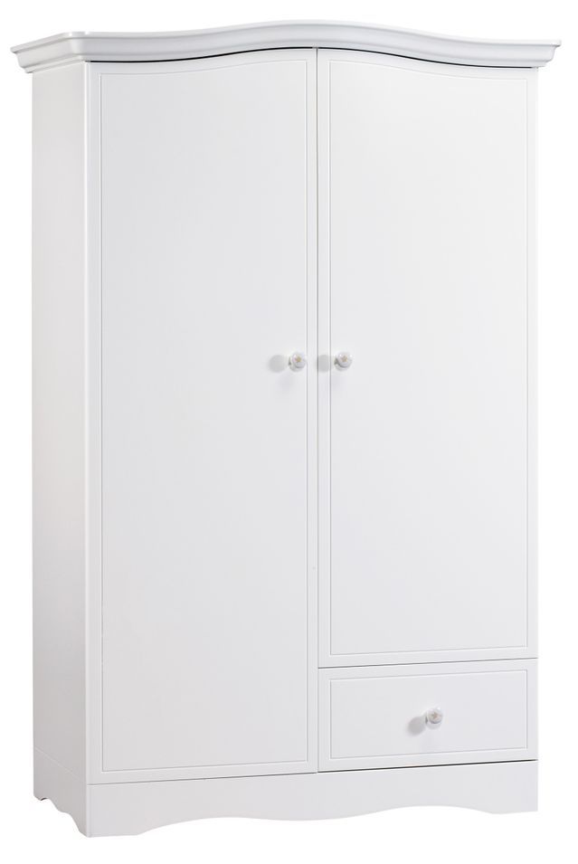Armoire 2 portes Folio Blanc Sauthon - Photo n°1