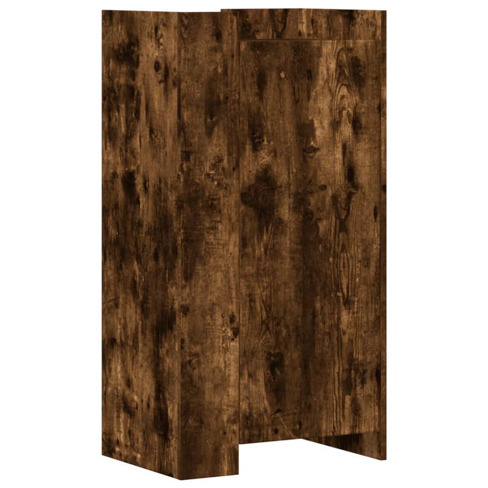 Armoire à chaussures en bois Lika L 52 x P 37.5 x H 100 cm - Compacte et moderne - Photo n°1