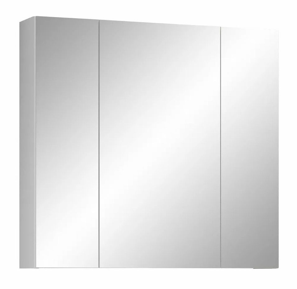 Armoire à pharmacie 3 portes avec miroir Randy 80 cm - Photo n°1