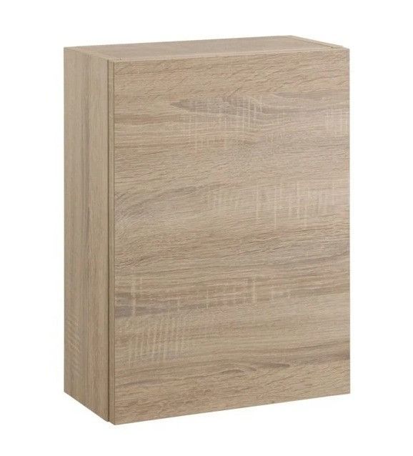 Armoire à pharmacie mélaminé bois clair Teph H 47 cm - Photo n°1
