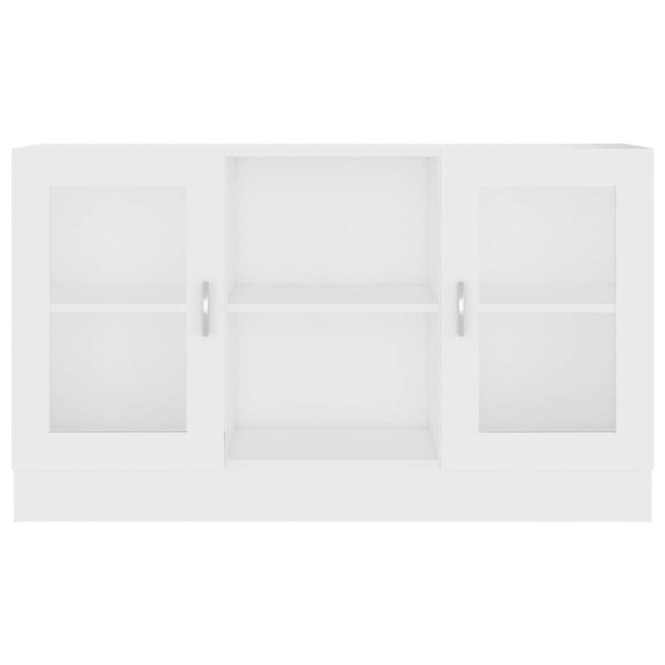Armoire à vitrine Blanc 120x30,5x70 cm - Photo n°1