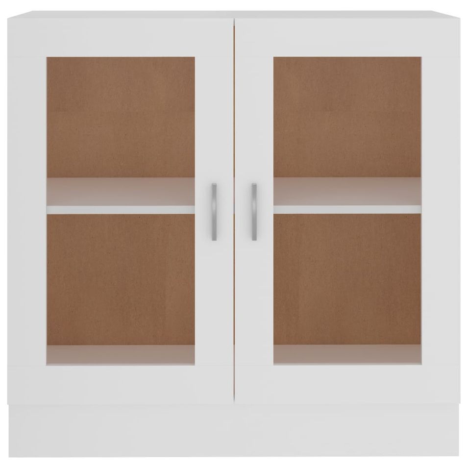 Armoire à vitrine Blanc 82,5x30,5x80 cm - Photo n°1