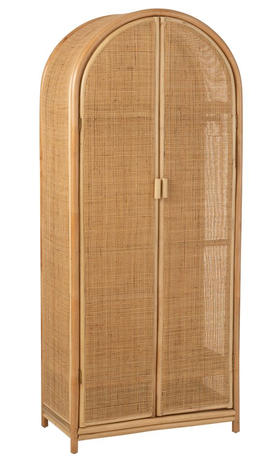 Armoire bi-matière naturel Belly L 75 cm - Photo n°1