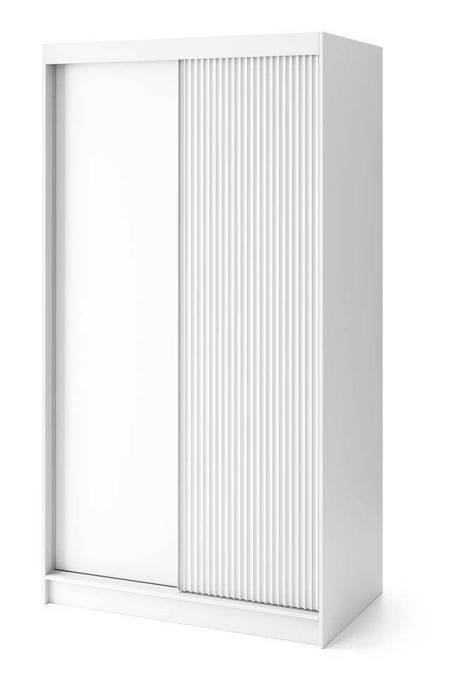 Armoire chambre adulte blanche BLANKO - Photo n°1