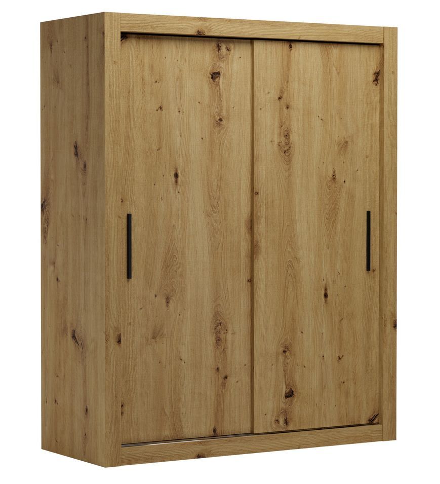 Armoire chambre adulte DIVA 160 cm – 2 portes coulissantes - Photo n°1