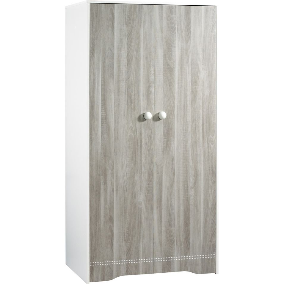 Armoire chambre Chêne silex Loulou - Photo n°1