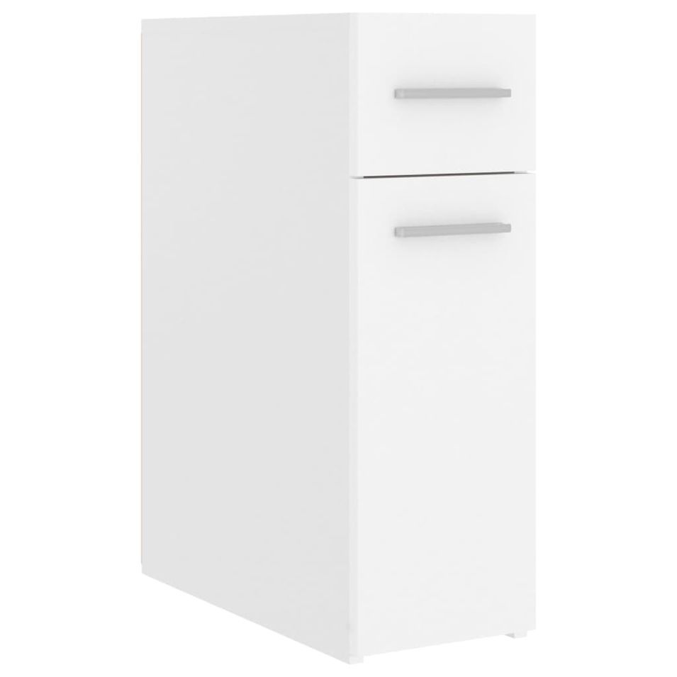 Armoire d'apothicaire Blanc 20x45,5x60 cm - Photo n°1