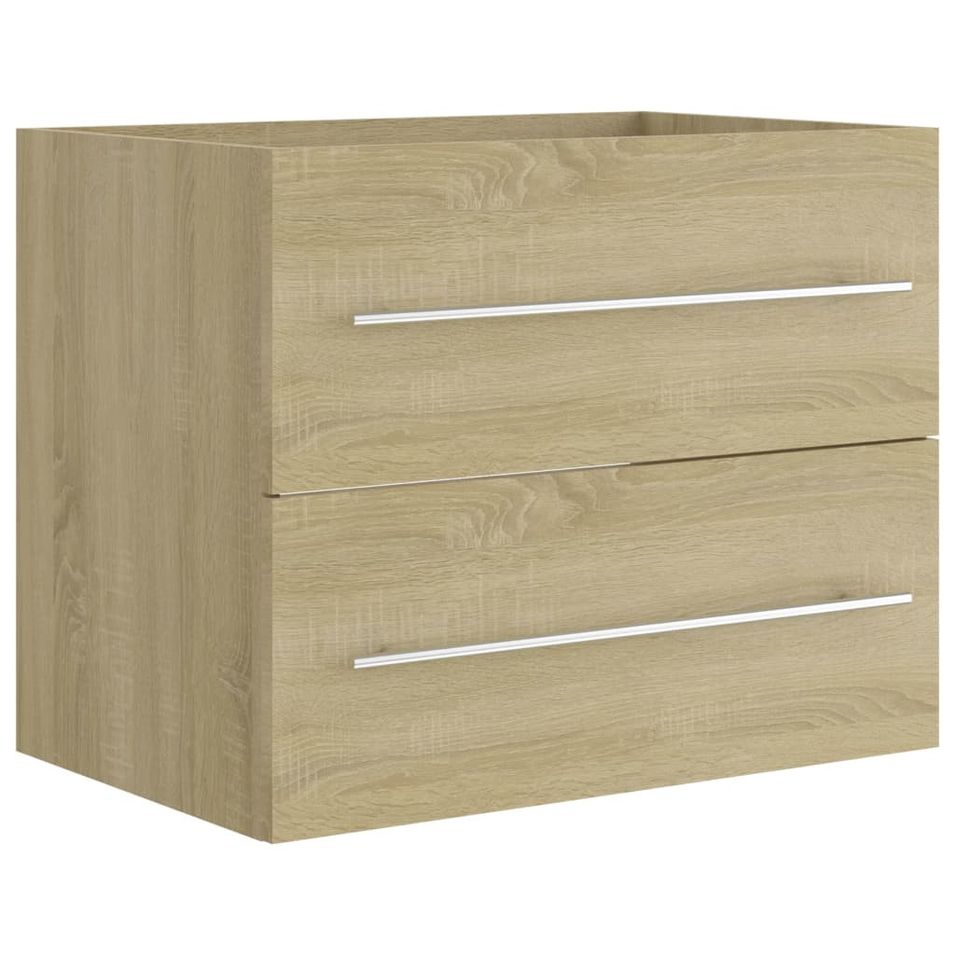 Armoire d'évier Chêne sonoma 60x38,5x48 cm - Photo n°1