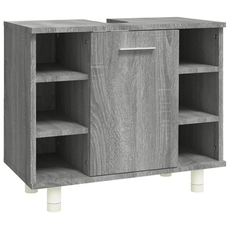 Armoire de bain Sonoma gris 60x32x53,5 cm Bois d'ingénierie - Photo n°1