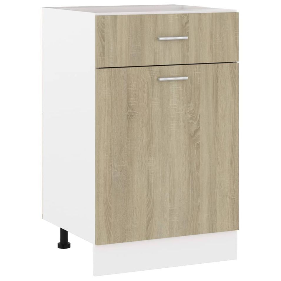 Armoire de cuisine Chêne sonoma 50x46x81,5 cm - Photo n°1
