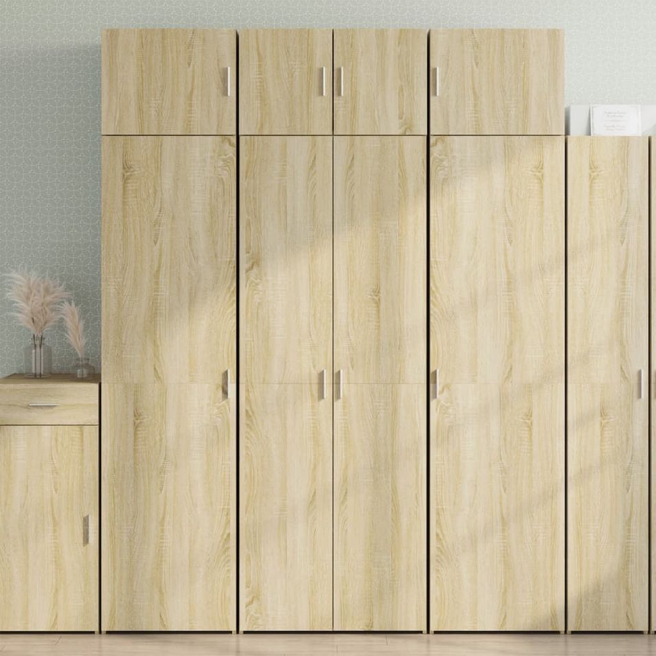 Armoire de rangement chêne sonoma 70x42,5x225 cm - Photo n°1