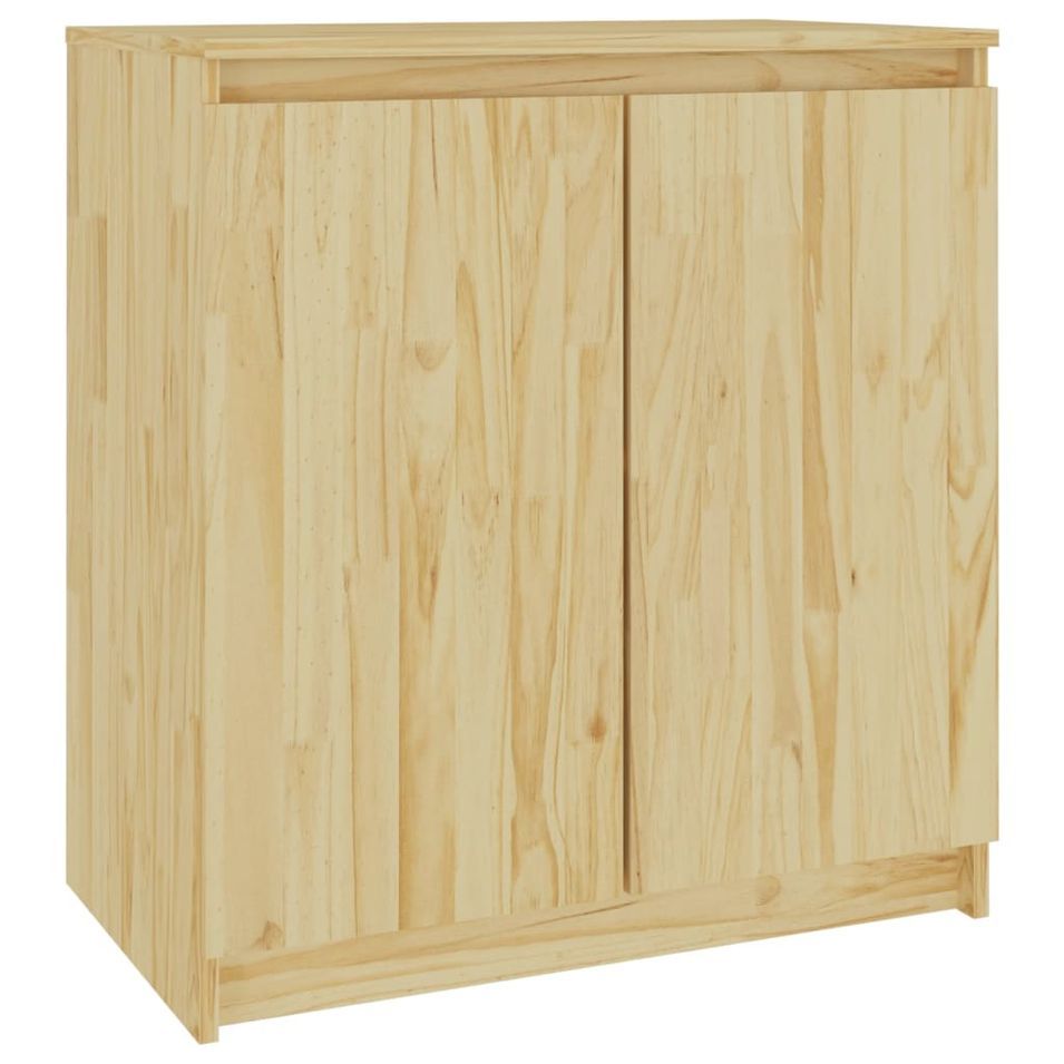 Armoire latérale 60x36x65 cm Bois de pin massif - Photo n°1