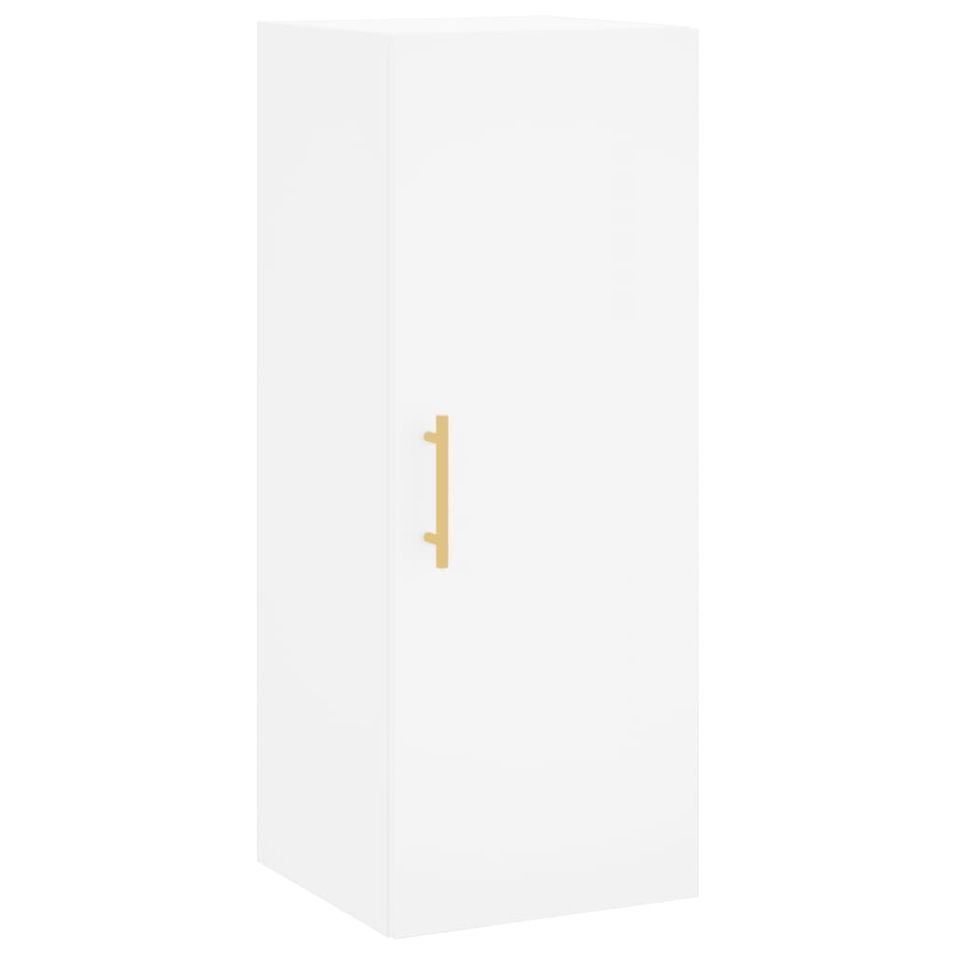 Armoire murale blanc 34,5x34x90 cm - Photo n°1
