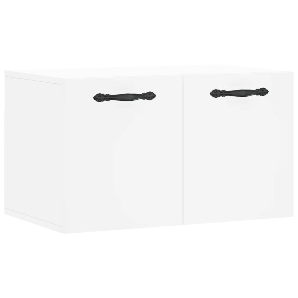 Armoire murale Blanc 60x36,5x35 cm Bois d'ingénierie - Photo n°1