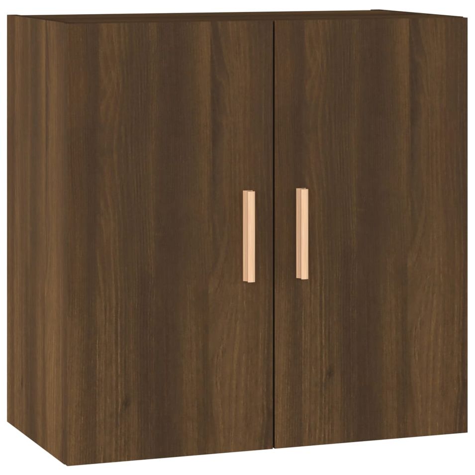 Armoire murale Chêne marron 60x30x60 cm Bois d'ingénierie - Photo n°1
