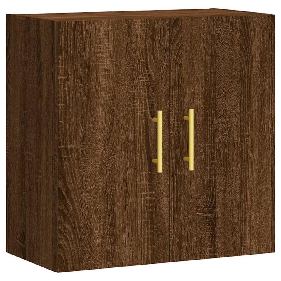 Armoire murale chêne marron 60x31x60 cm bois d'ingénierie - Photo n°1