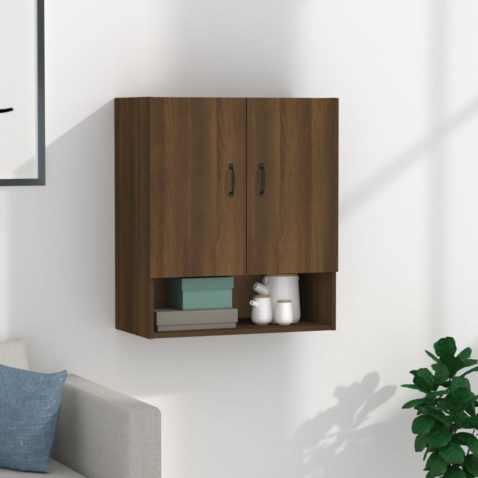 Armoire murale Chêne marron 60x31x70 cm Bois d'ingénierie - Photo n°1