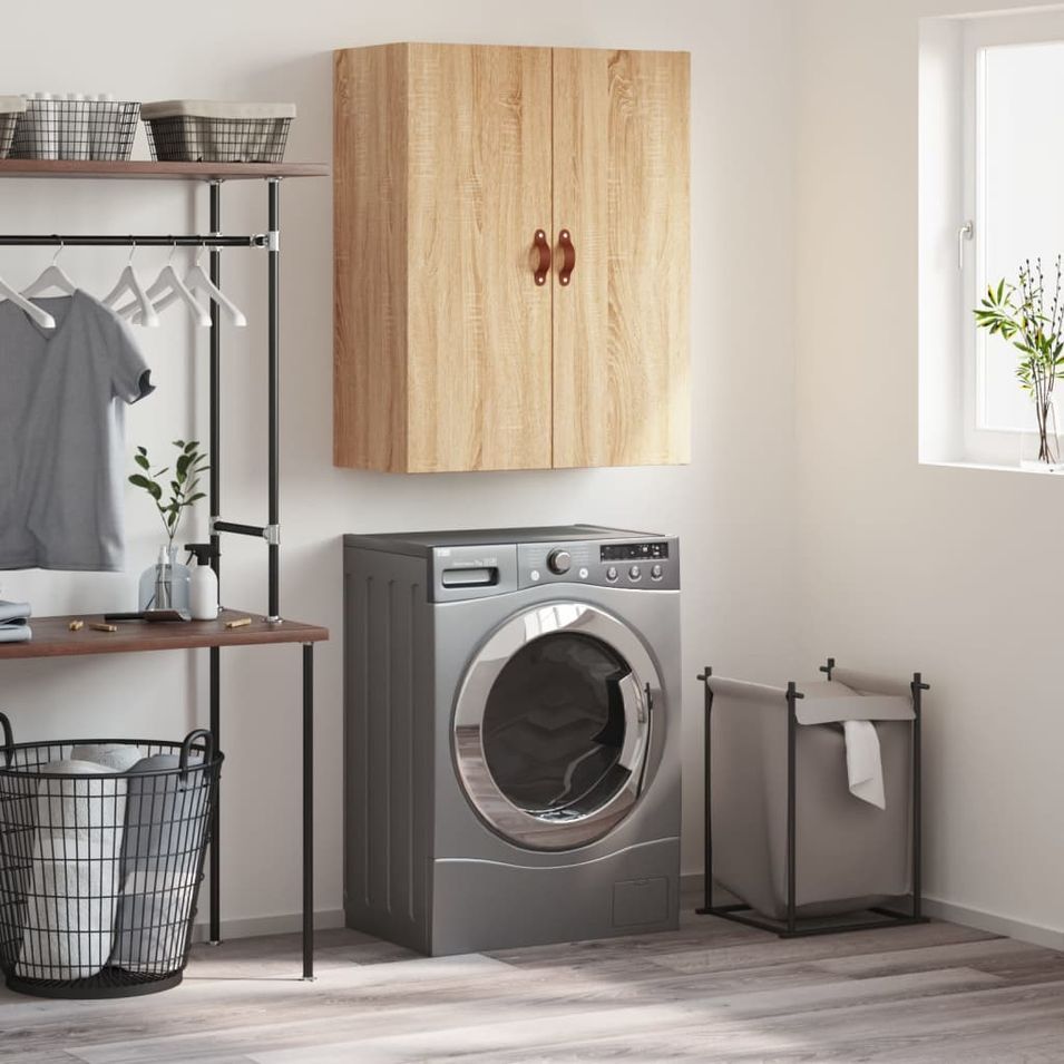 Armoire murale chêne sonoma 69,5x34x90 cm - Photo n°1