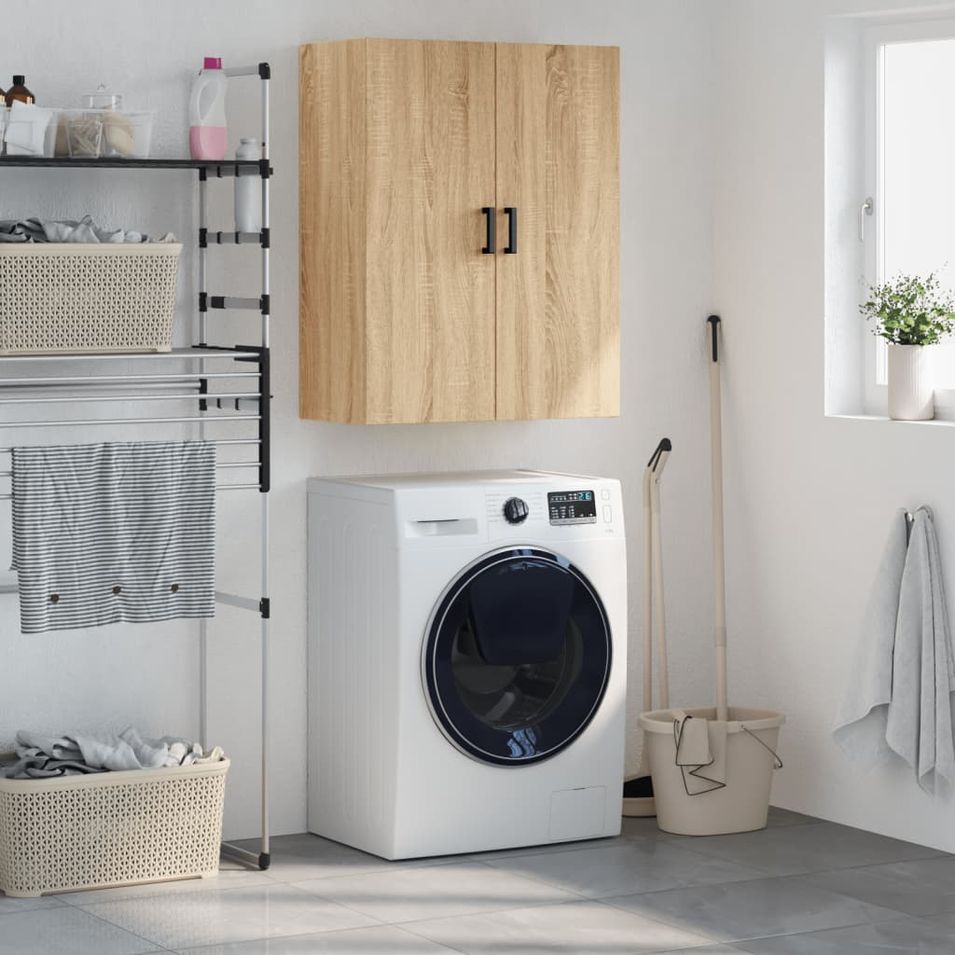 Armoire murale chêne sonoma 69,5x34x90 cm - Photo n°1