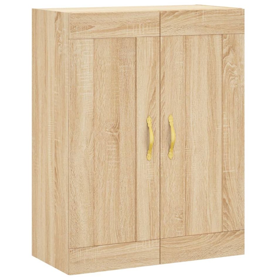 Armoire murale chêne sonoma 69,5x34x90 cm bois d'ingénierie - Photo n°1