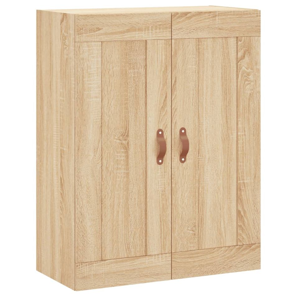 Armoire murale chêne sonoma 69,5x34x90 cm bois d'ingénierie - Photo n°1