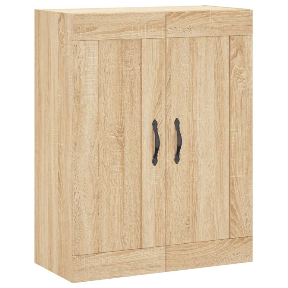 Armoire murale chêne sonoma 69,5x34x90 cm bois d'ingénierie - Photo n°1
