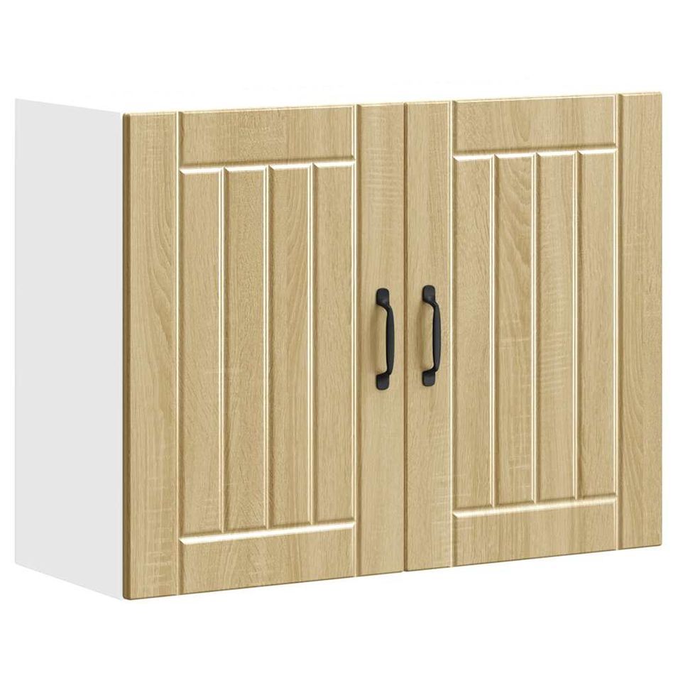 Armoire murale de cuisine Lucca chêne sonoma bois ingénierie - Photo n°1