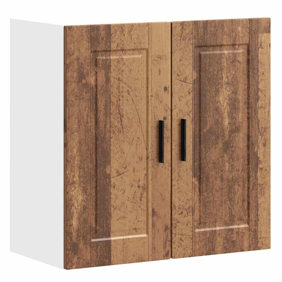 Armoire murale de cuisine Porto vieux bois bois d'ingénierie - Photo n°1