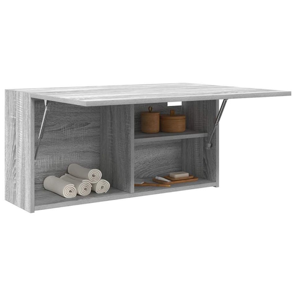 Armoire murale de salle de bain LOZZA 80 x 25 x 40 cm - Photo n°1