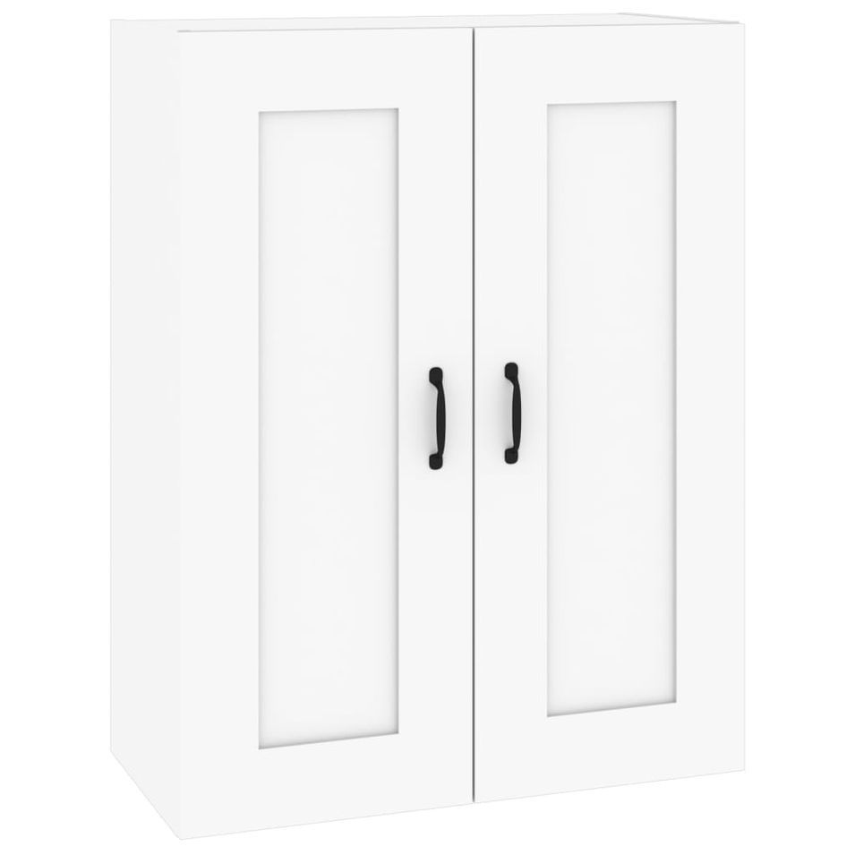 Armoire murale suspendue Blanc 69,5x32,5x90 cm - Photo n°1
