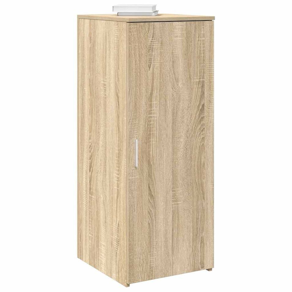 Armoire rangement chêne sonoma 40x45x103,5 cm bois d'ingénierie - Photo n°1