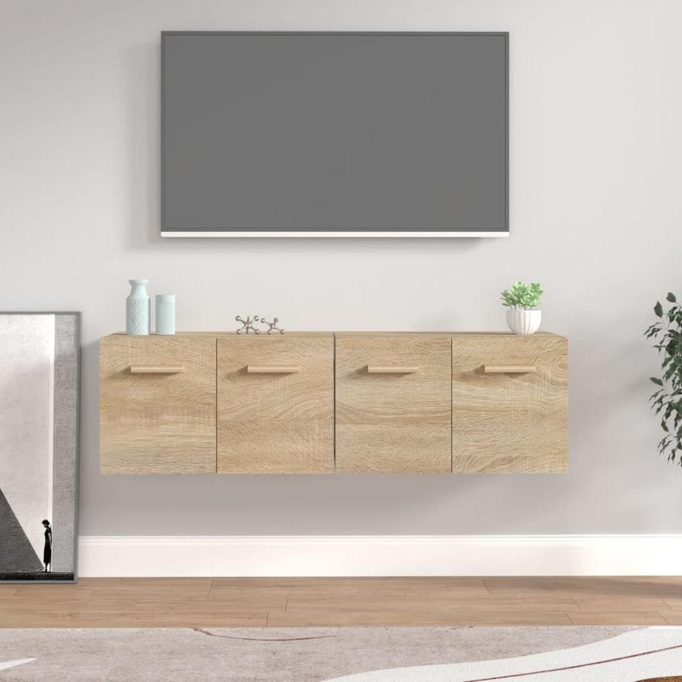 Armoires murales 2 pcs Chêne sonoma 60x36,5x35 cm Bois - Photo n°1