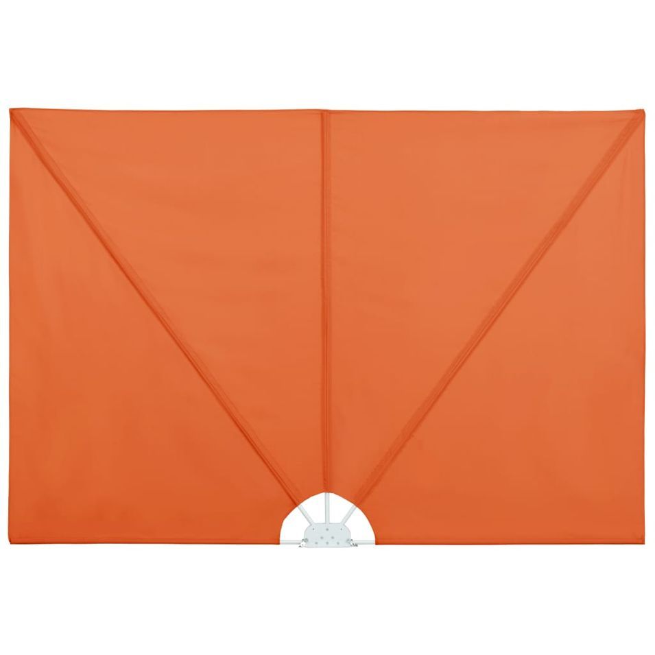 Auvent latéral pliable de terrasse Terre cuite 300 x 150 cm - Photo n°1
