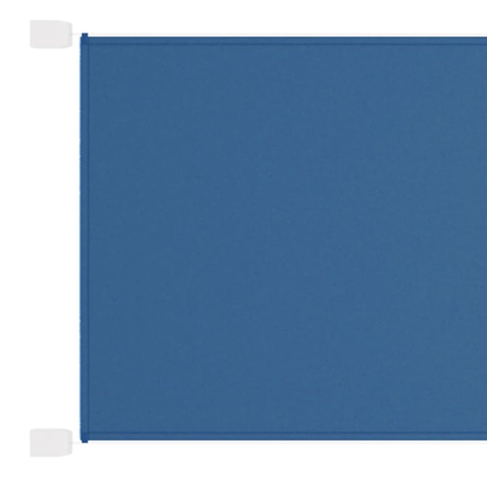 Auvent vertical Bleu 60x420 cm Tissu oxford - Photo n°1