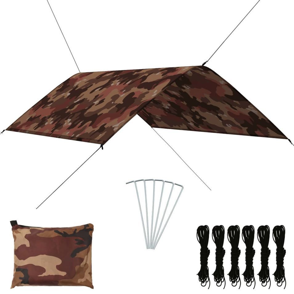 Bâche d'extérieur 3x2 m Camouflage - Photo n°1