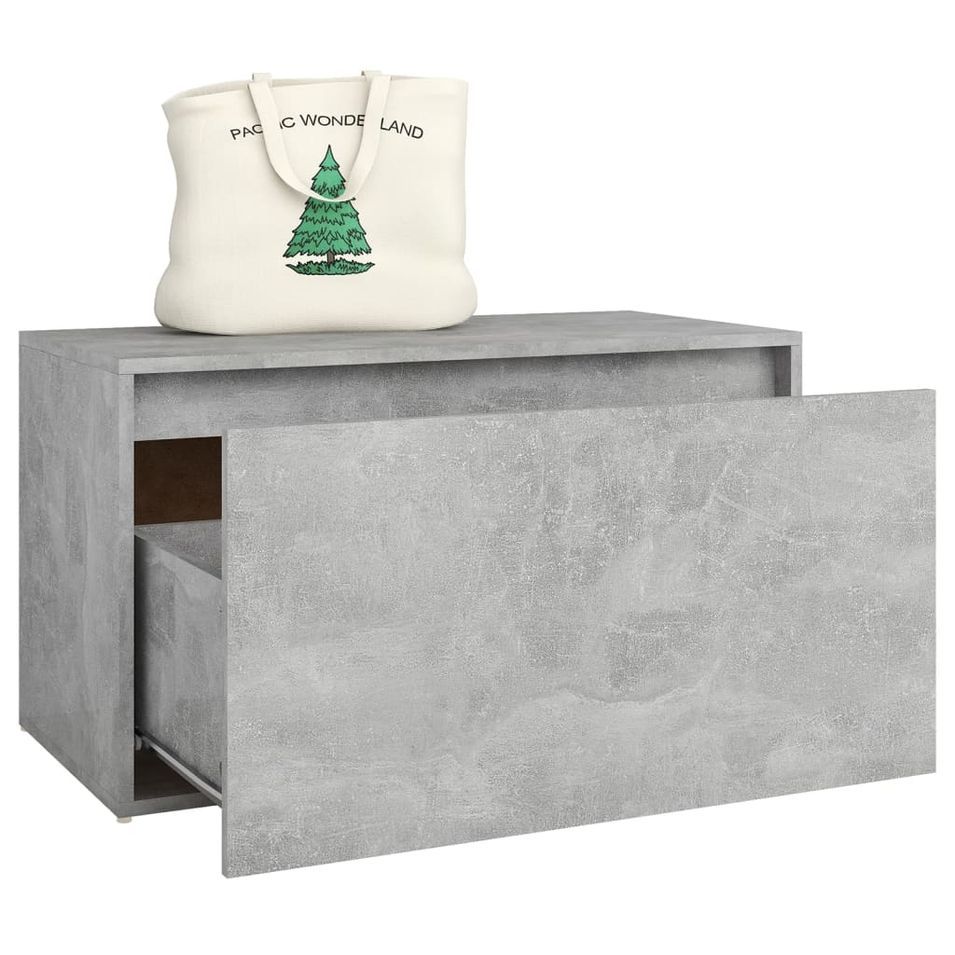 Banc avec coffre de rangement en bois Klazika L 80 x H 45 x P 40 cm – Pratique et intemporel - Photo n°1