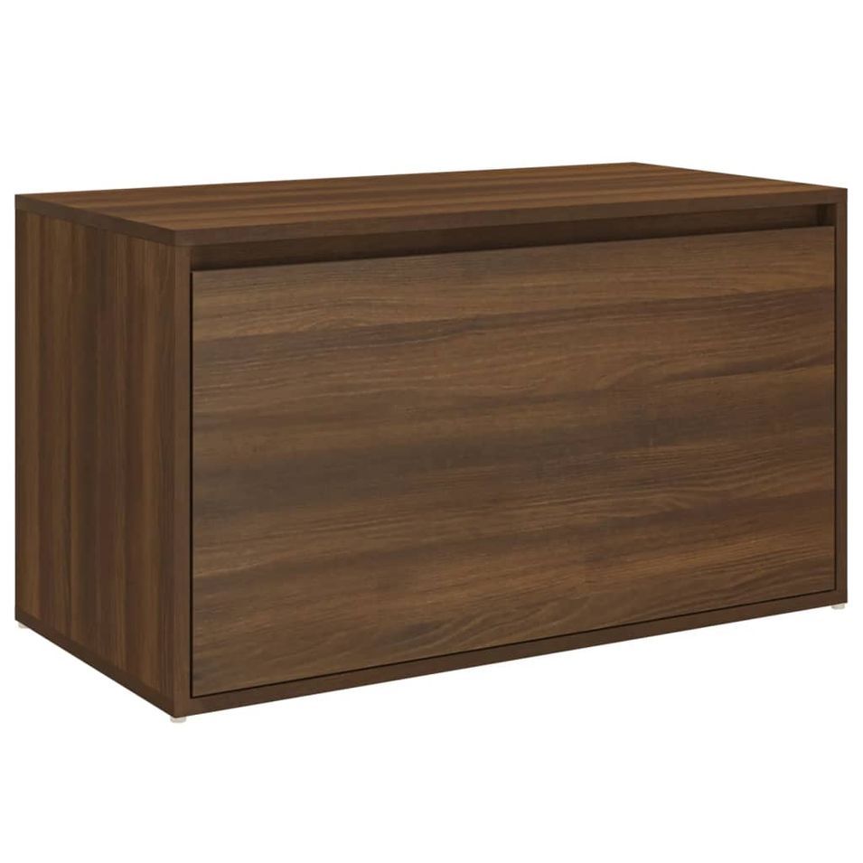 Banc avec coffre de rangement en bois Klazika L 80 x H 45 x P 40 cm – Pratique et intemporel - Photo n°1