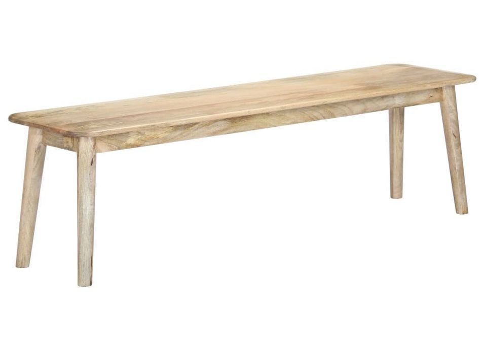 Banc bois de manguier clair Tavo 160 cm - Photo n°1