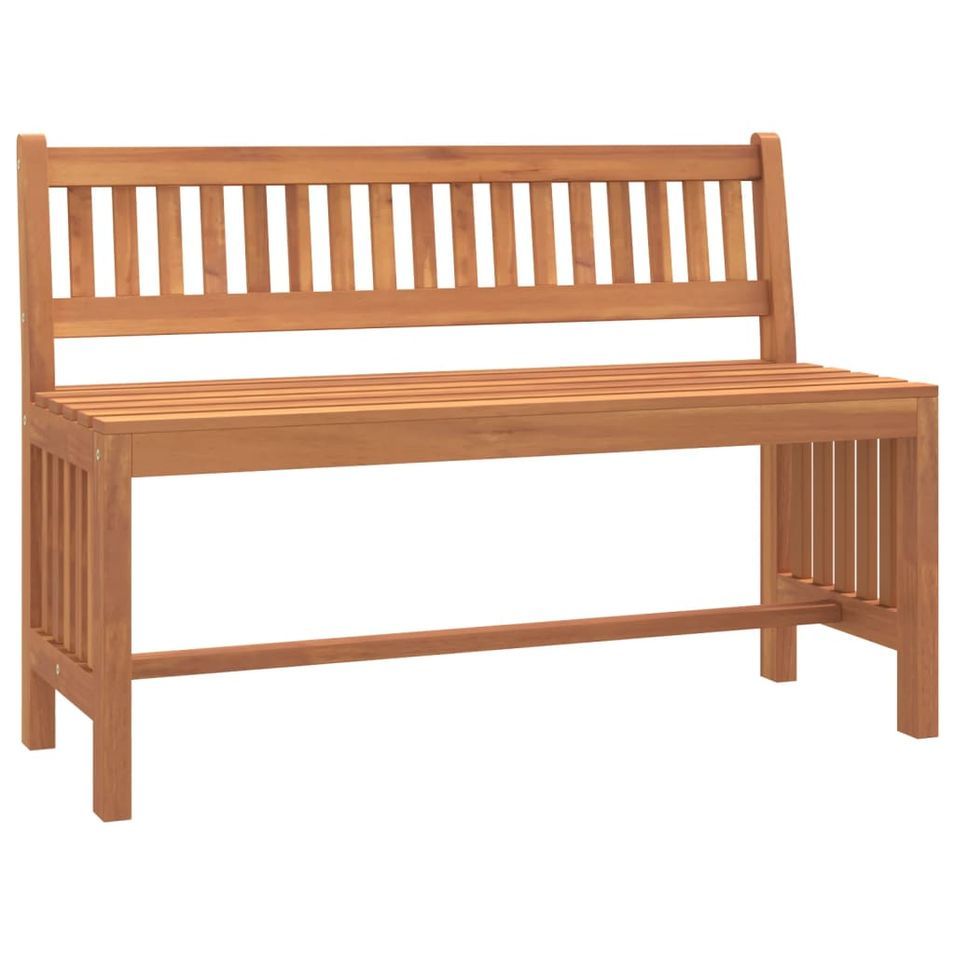 Banc de jardin 110 cm bois massif d'eucalyptus - Photo n°1