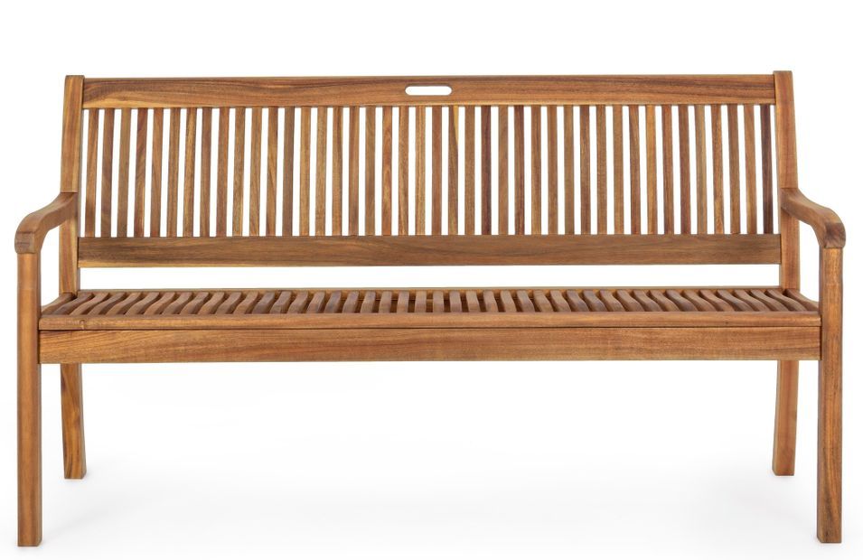 Banc de jardin NOEMI– Bois d’acacia huilé - Photo n°1