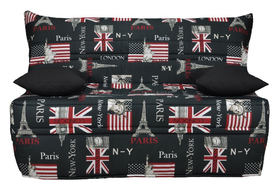 Banquette BZ NY Paris London Matelas Sofaflex 9 cm Christiana - Photo n°1