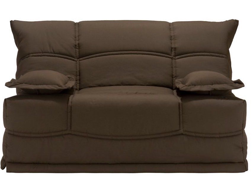 Banquette BZ tissu 140x190 cm Matelas Bio 12 cm Balabio - Photo n°1