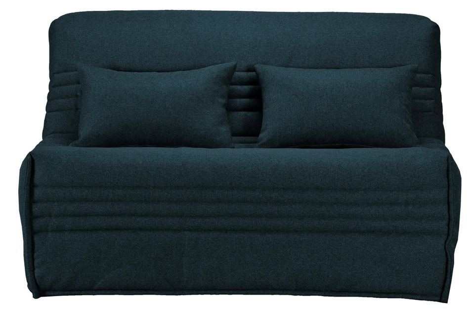 Banquette BZ tissu 140x200 cm matelas Bultex 15 cm Celia - Photo n°1